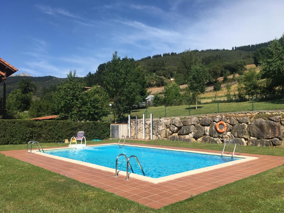 Precioso Chalet Junto A Potes Con Piscina-4 Hab,3 Banos Ojedo Esterno foto